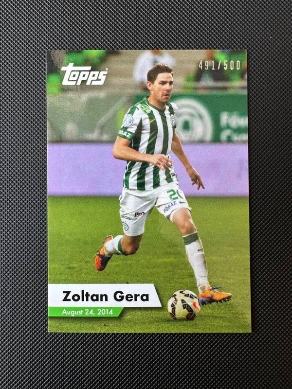 Zoltan Gera /500 Topps 2014 FERENC VAROS