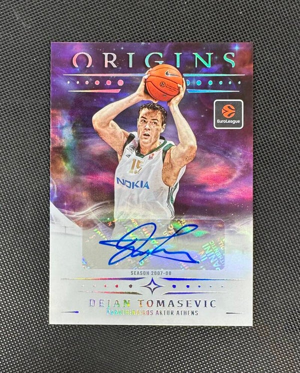 Dejan Tomašević Auto Panini Origins Euroleague 2025/26 Euroleague Autographs #EA-TOM