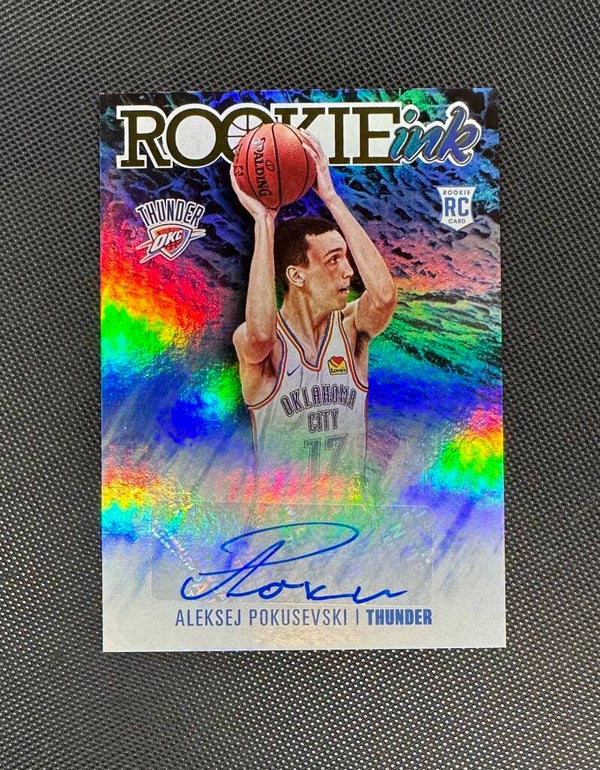 Aleksej Pokuševski Rookie Panini Hoops 2020/21 Rookie Ink #RI-APO