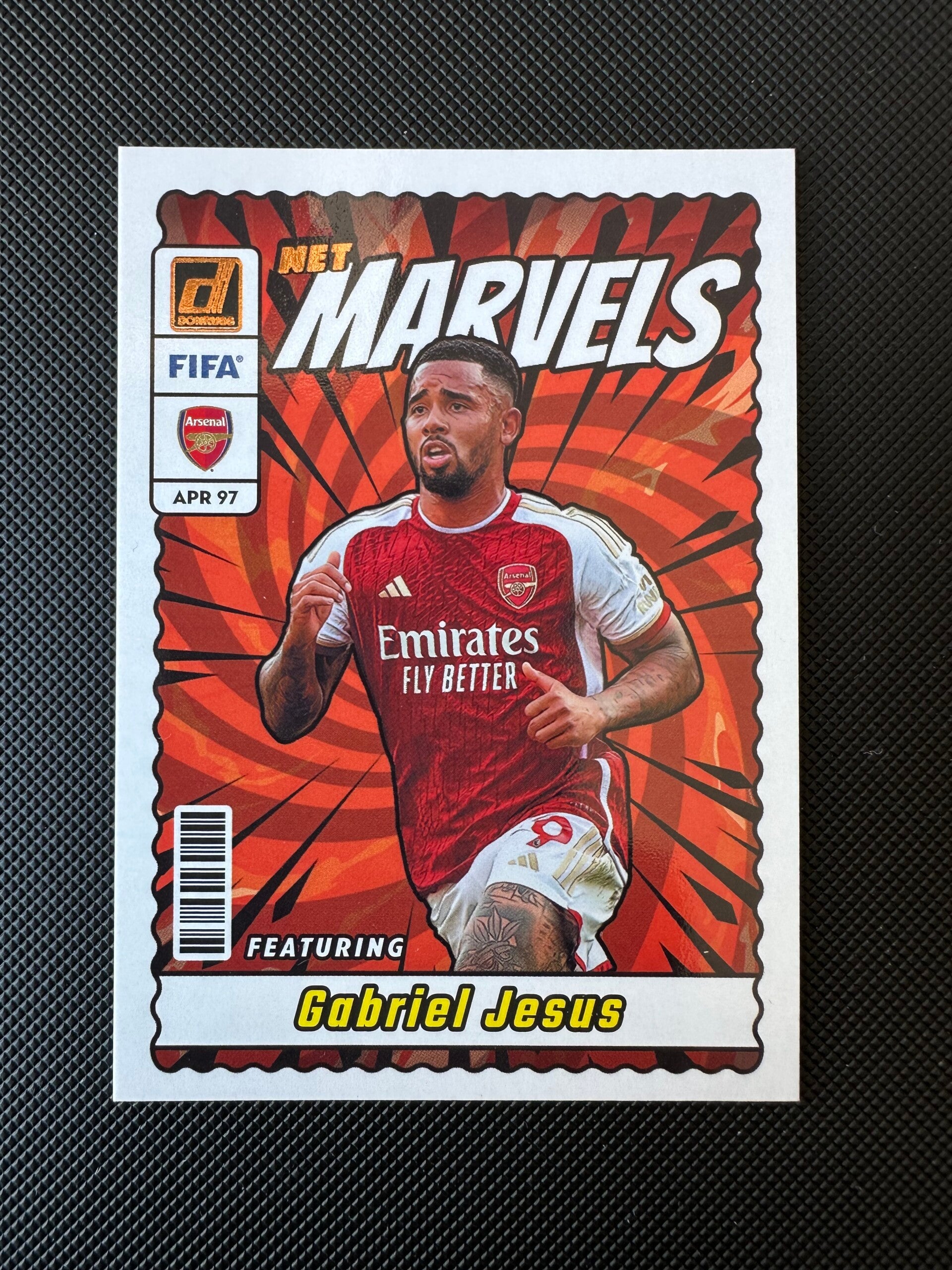 Gabriel Jesus Panini Donruss 2023/24 Net Marvels #15