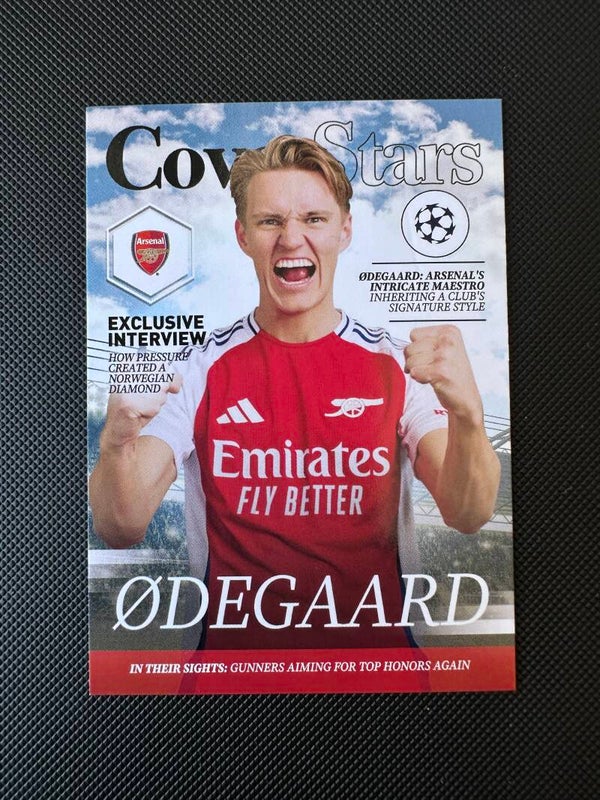 Martin Odegard Topps UEFA CC 2025 Cover Stars #CS-9