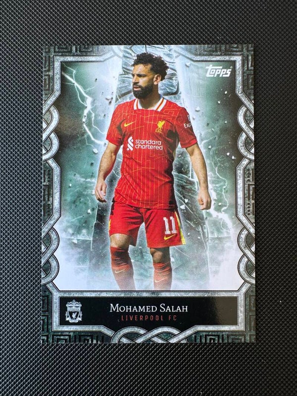 Mohamed Salah Topps Fan Set 2024 Monolith #MO-10