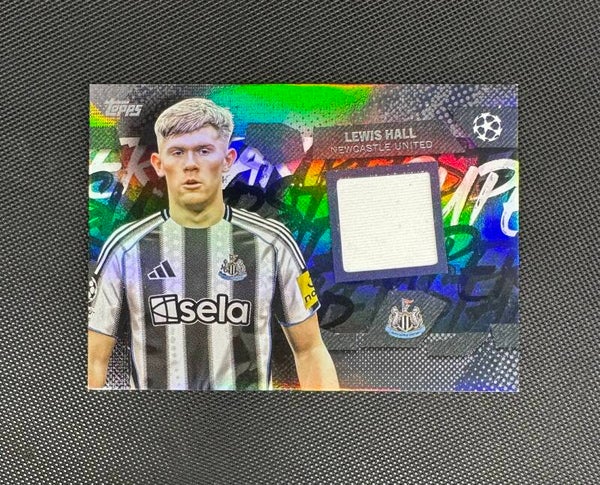 Lewis Hall Patch-Worn Topps UEFA Club Copmetitions 2025/26 Superstar Relics #TSR-LH