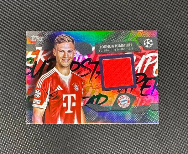 Joshua Kimmich Patch-Worn Topps UEFA Club Copmetitions 2025/26 Superstar Relics #TSR-JK