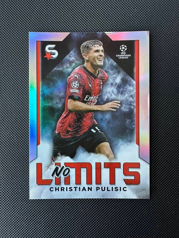 Christian Pulisic Topps SuperStars 2024 No Limits Refractor #NL-01 MILAN