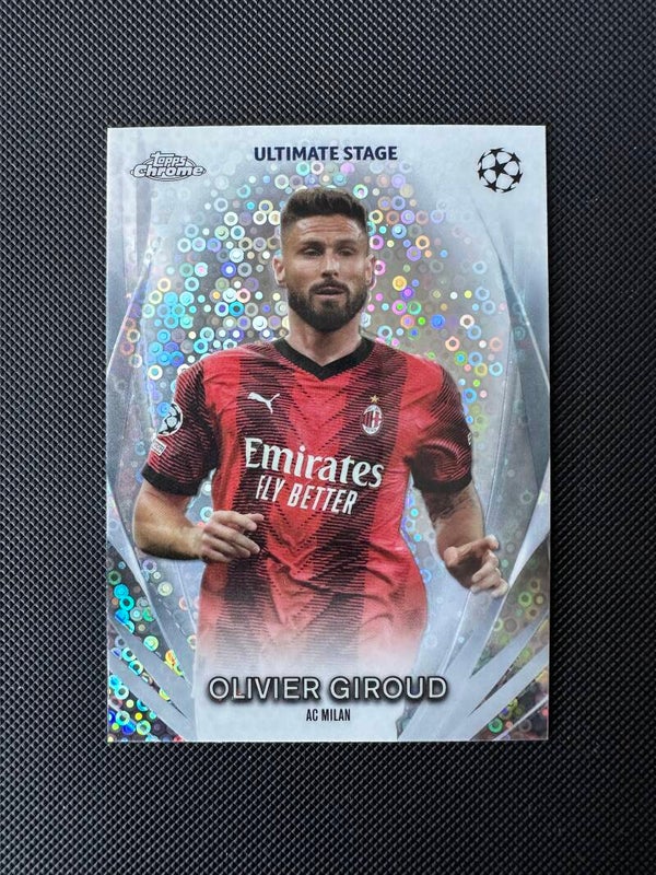 Olivier Giroud Topps Chrome 2024 Ultimate Stage #USC-2 MILAN