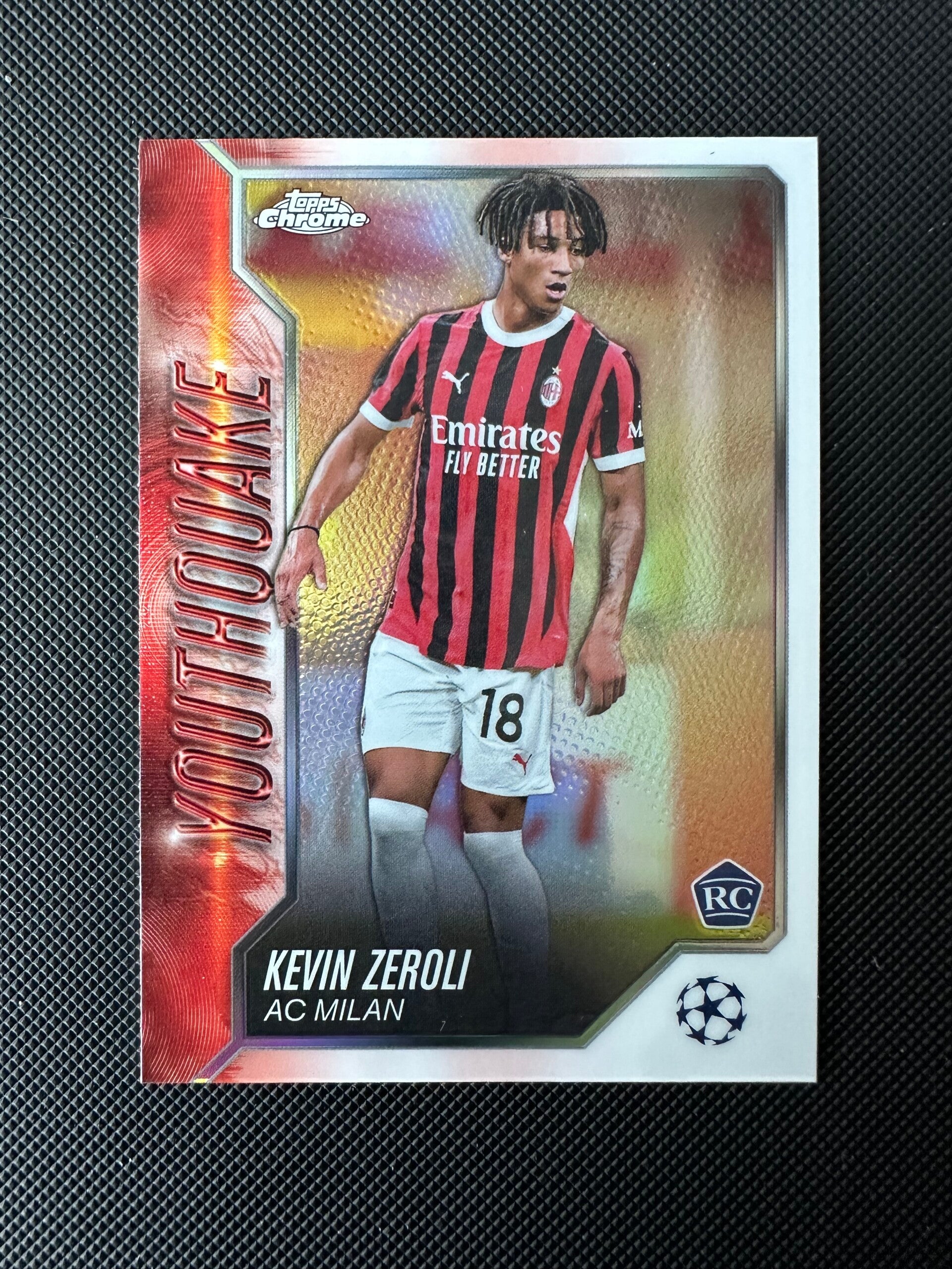 Kevin Zeroli Rookie Topps Chrome 2025 Youthquake Refractor #YQ-22 MILAN