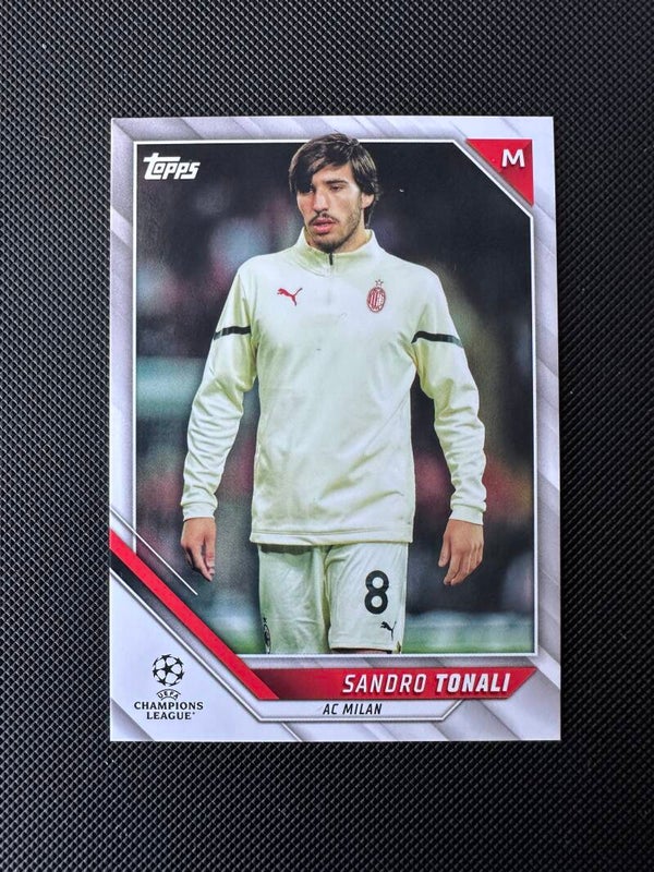 Sandro Tonalli Topps UEFA Champions League 2022 #165 MILAN