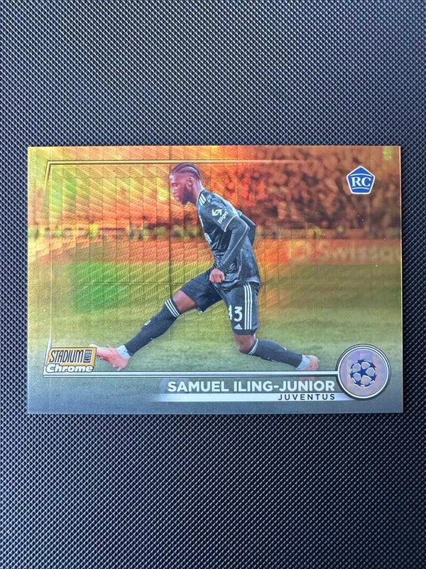 Samuel Iling-Junior /50 Rookie Topps Stadium Club Chrome 2023 Orange Wave #12