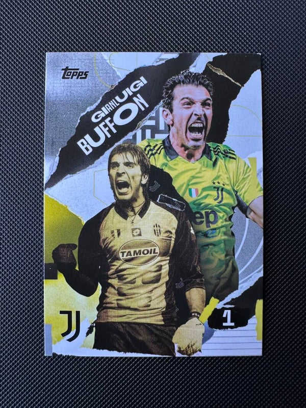 Gianluigi Buffon Topps Team Set 2025 First Goal #36