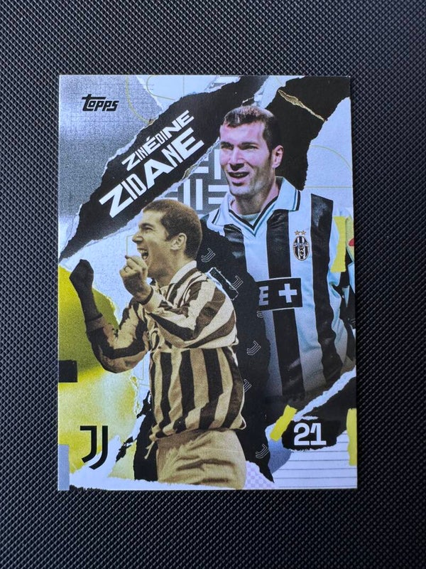 Zinedine Zidane Topps Team Set 2025 First Goal #43