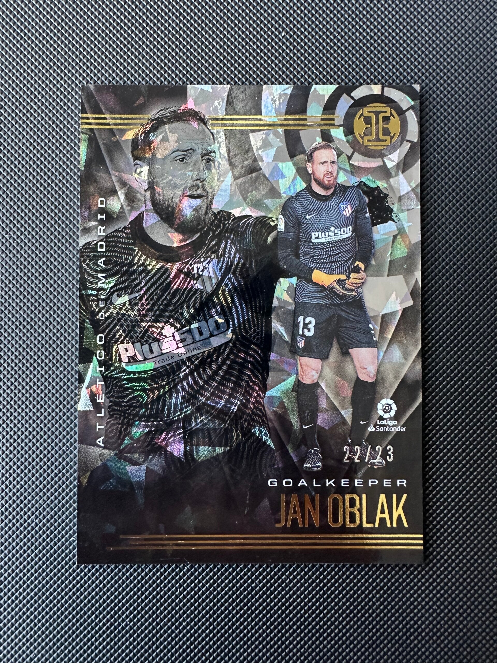 Jan Oblak /23 Panini Chronicles Illusions 2020/21 Cracked Ice #26