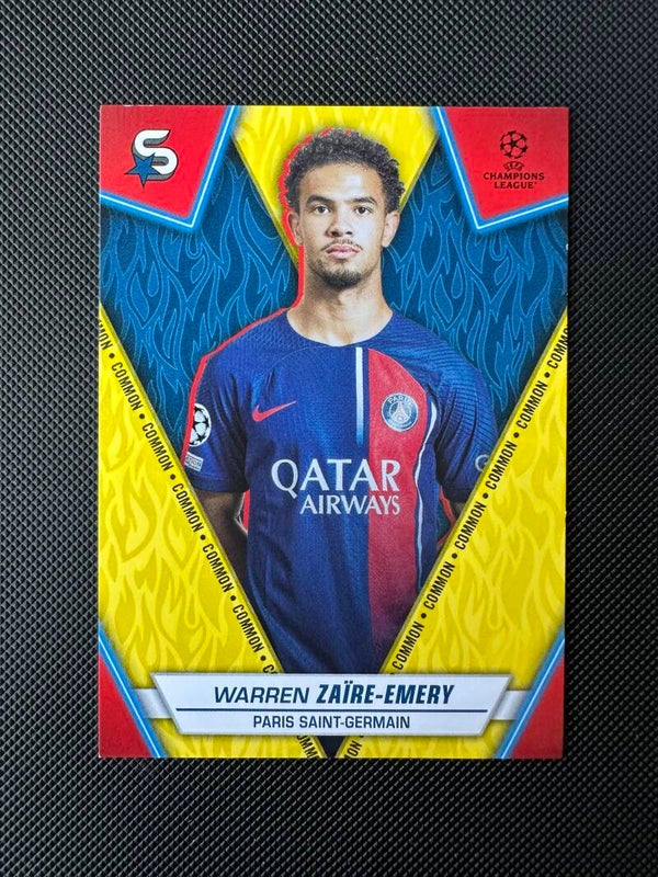 Warren Zaire-Emery Topps SuperStars 2024 #138 PSG