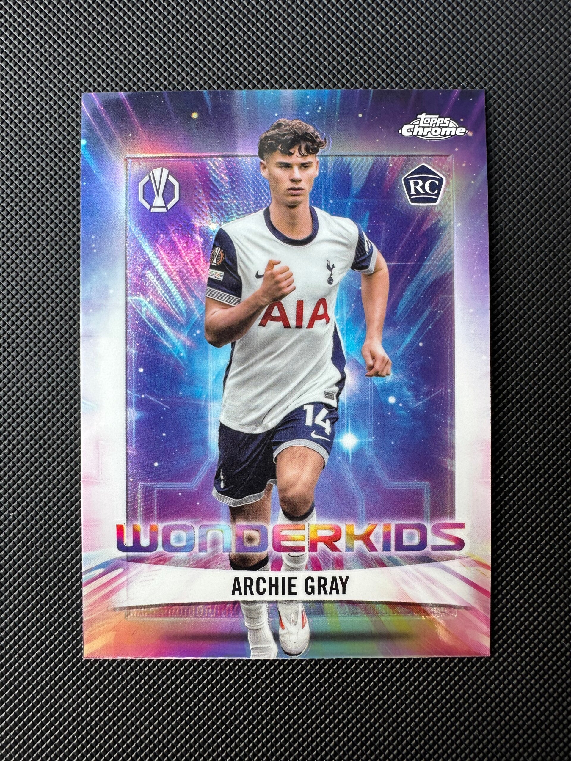 Archie Gray Rookie Topps Chrome 2025 Wonderkids Refractor #WK-5