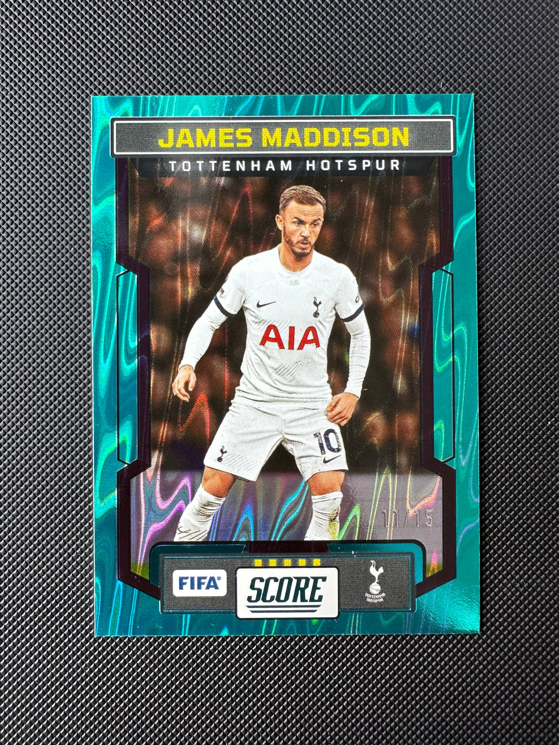 James Maddison /15 Panini Score FIFA 2023/24 Aqua Swirl #197