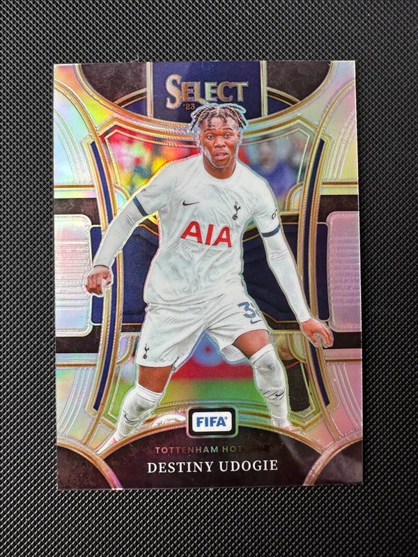 Destiny Udogie Panini Select FIFA 2023/24 Mezzanine Prizm #123