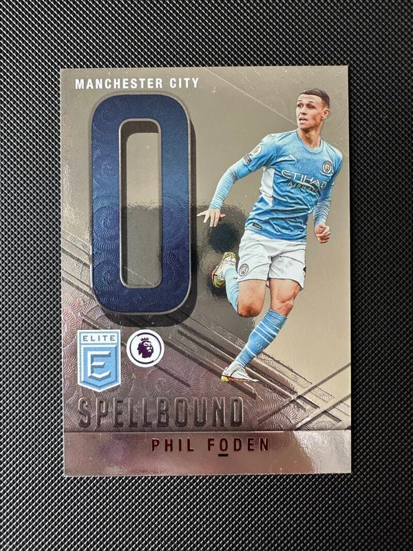 Phil Foden Panini Donruss Elite Premier League 2021/22 Spellbound O #10
