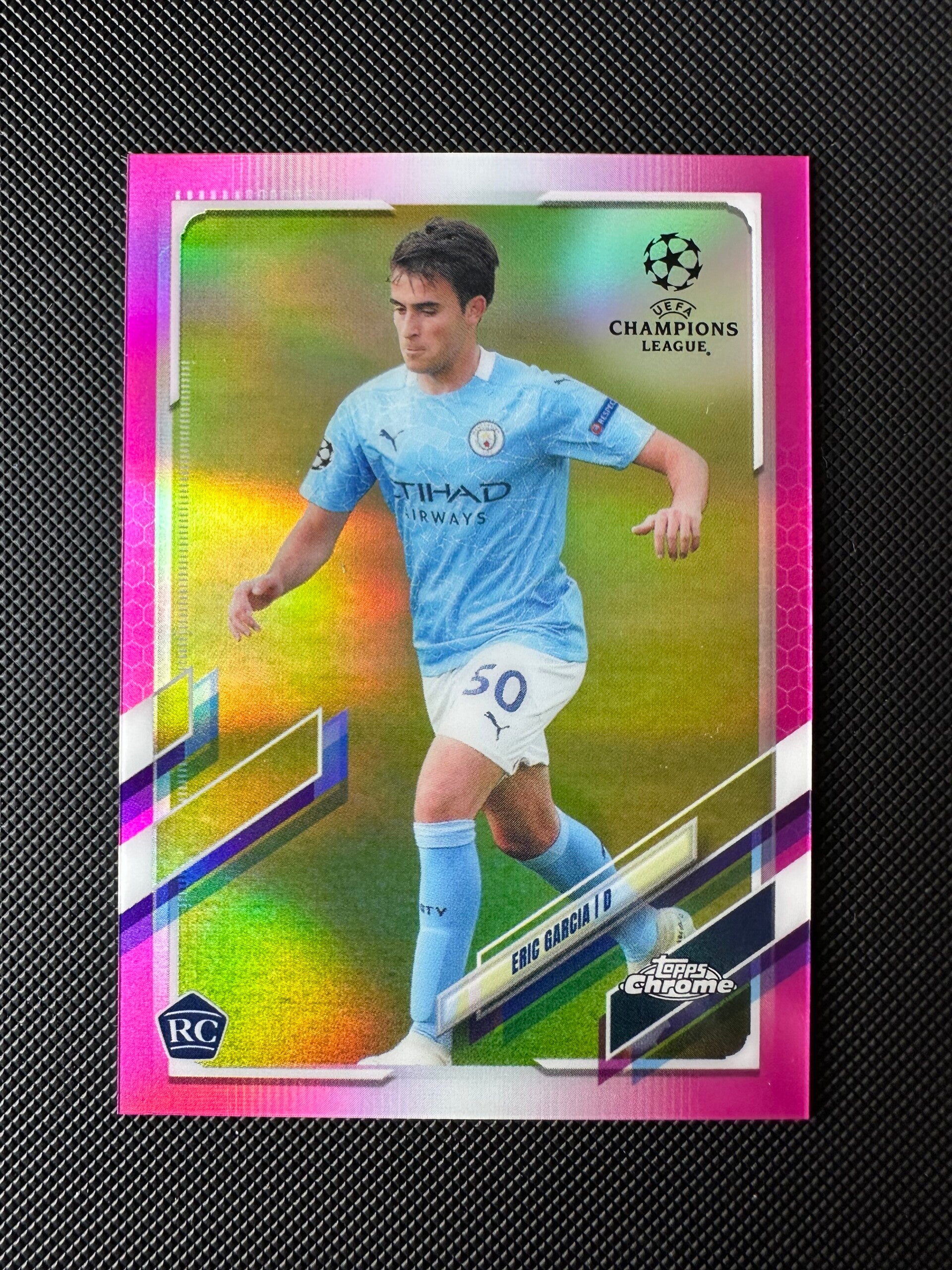 Eric Garcia /175 Rookie Topps Chrome 2021 Pink Refractor #96