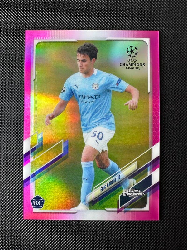 Eric Garcia /175 Rookie Topps Chrome 2021 Pink Refractor #96