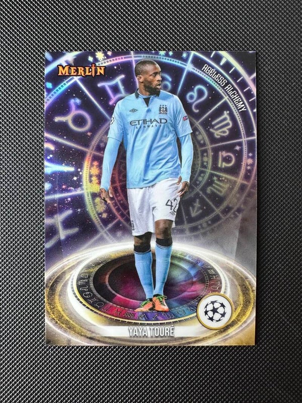 Yaya Toure Topps Merlin 2024 Ageless Alchemy Refractor #AA-7