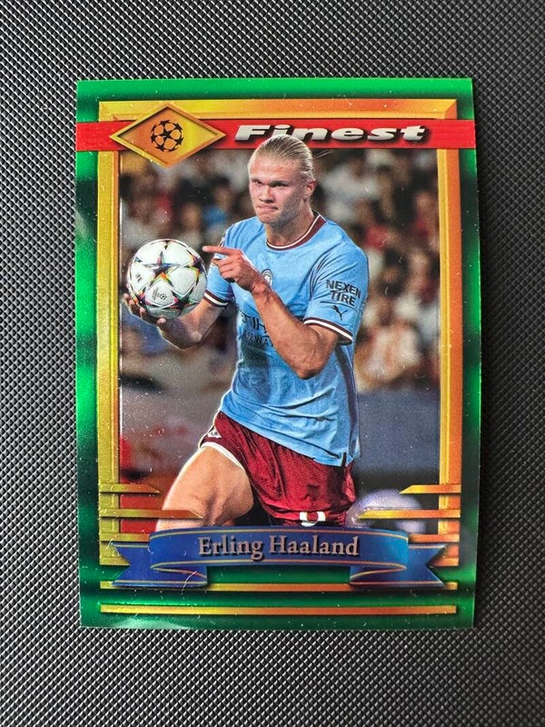 Erling Haaland Topps Finest Flashbacks 2023 #100
