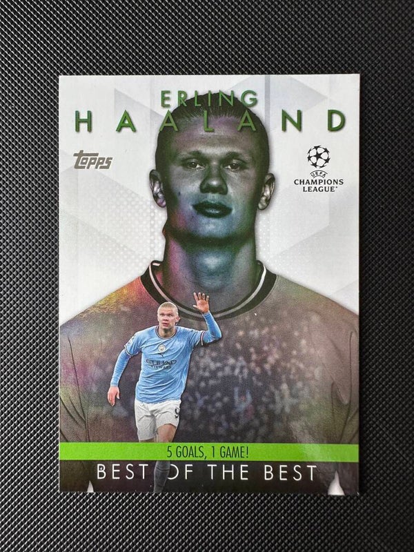 Erling Haaland Topps UEFA CC 2024 Best Of The Best #BM-3