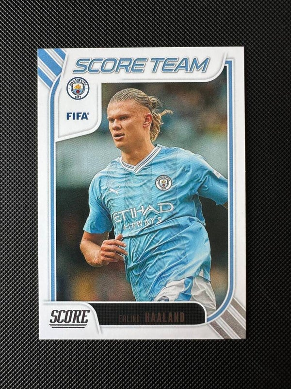 Erling Haaland Panini Score FIFA 2023/24 Score Team #1