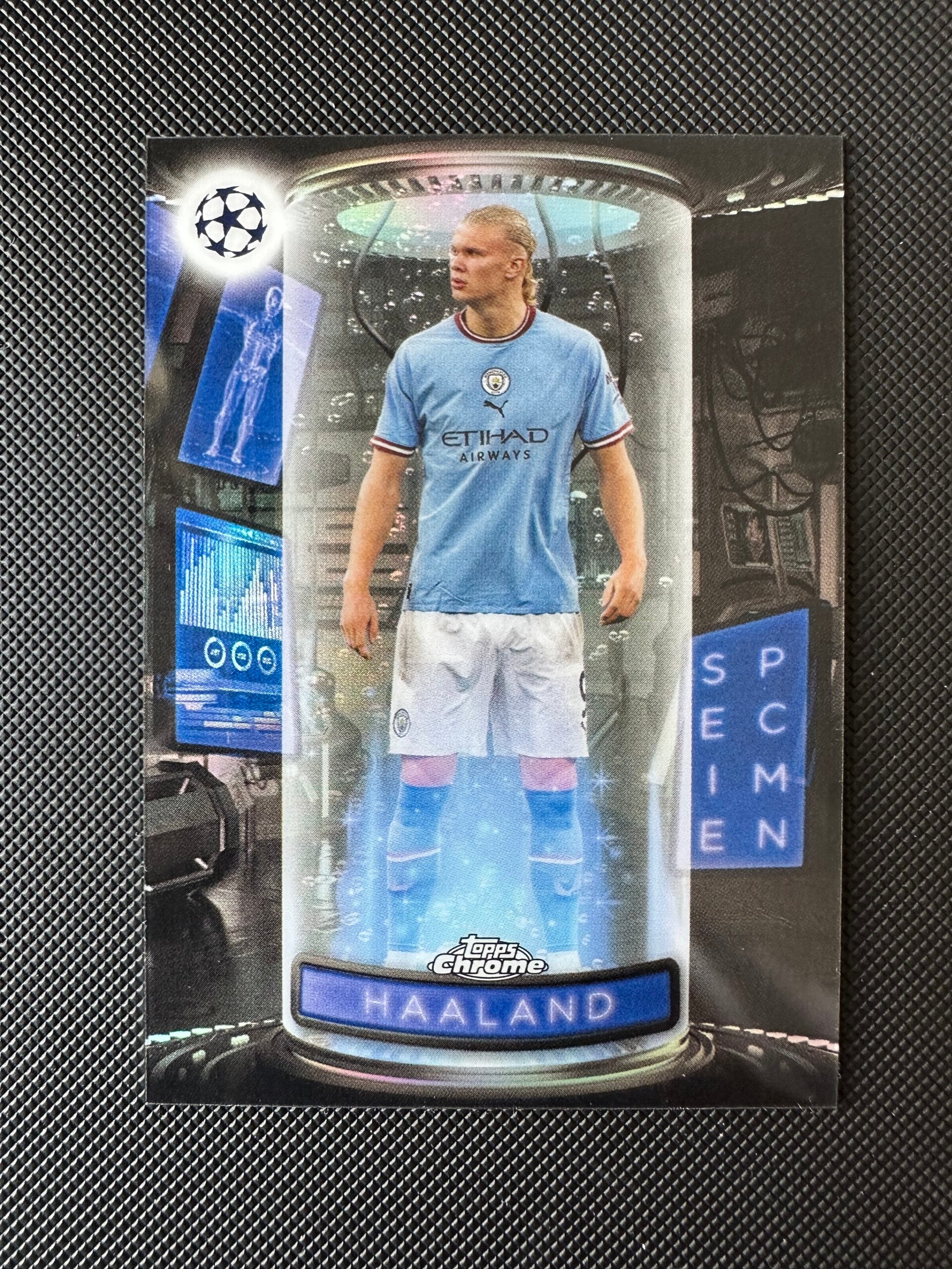 Erling Haaland Topps Chrome 2023 Specimen #S-2