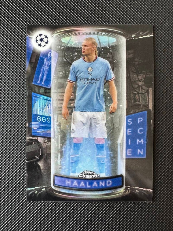Erling Haaland Topps Chrome 2023 Specimen #S-2