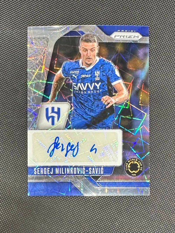 Sergej Milinković Savić Auto Panini Prizm Fifa Club World Cup 2025 Velocity Prizm #S-SMS