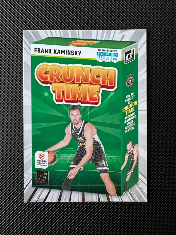 Frank Kaminsky Panini Donruss Euroleague 2023/24 Crunch Time #5