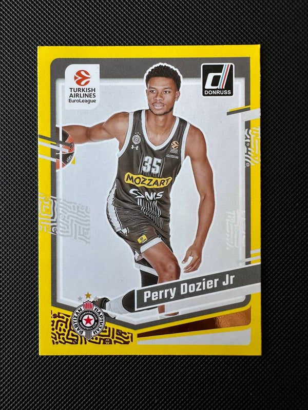 Perry Dozier Jr Panini Donruss Euroleague 2023/24 Yellow #53