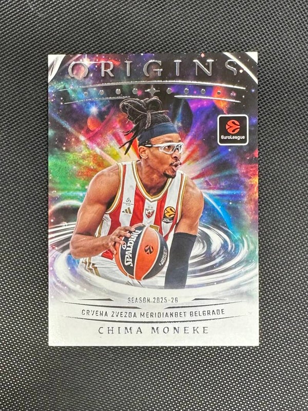 Chima Moneke Panini Origins Euroleague 2025/26 #6