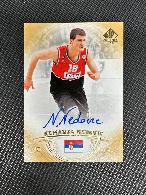 Nemanja Nedović Auto Upper Deck Spa Basketball 2013/14 #33