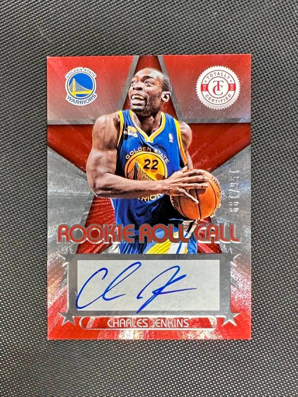 Charles Jenkins /199 Auto Panini Tottaly Certified 2012/13 Rookie Roll Call Red #42