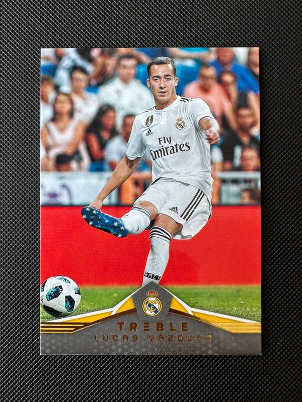 Lucas Vasquez Panini Treble 2018/19 #47 REAL MADRID