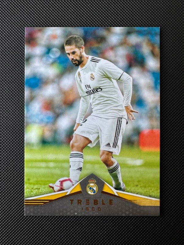 Isco Panini Treble 2018/19 #150 REAL MADRID