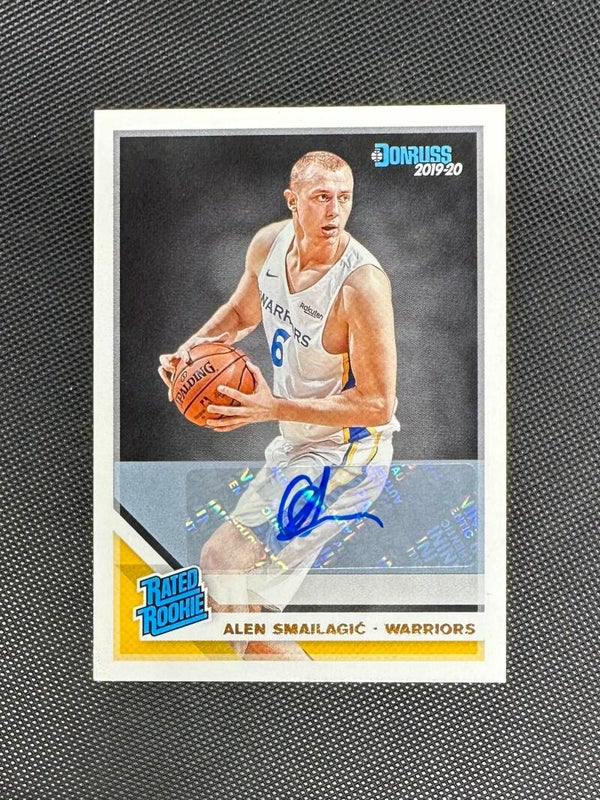 Alen Smailagić Auto Panini Donruss Basketball 2019/20 Rated Rookie #237