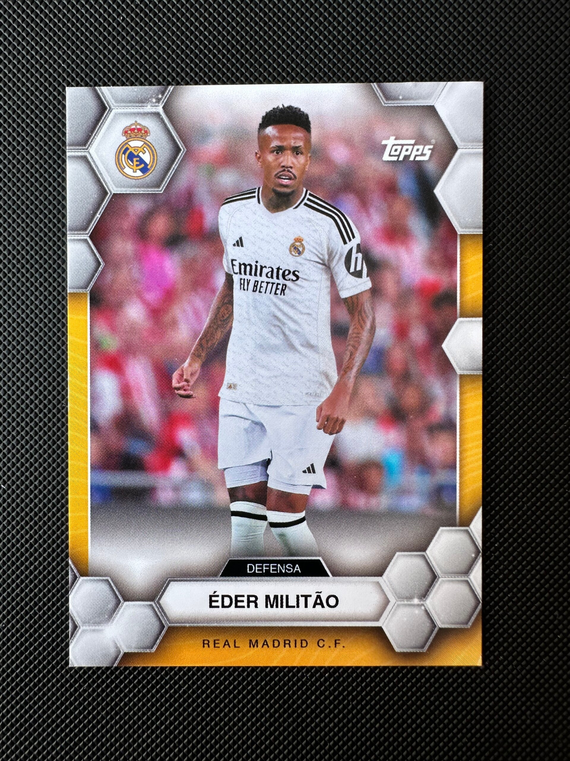 Eder Militao Topps Fan Set 2024 #4 REAL MADRID