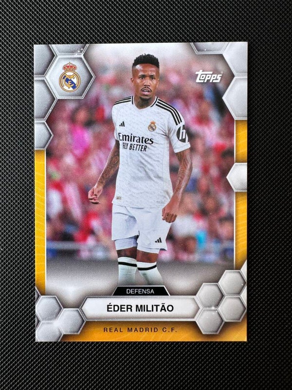 Eder Militao Topps Fan Set 2024 #4 REAL MADRID