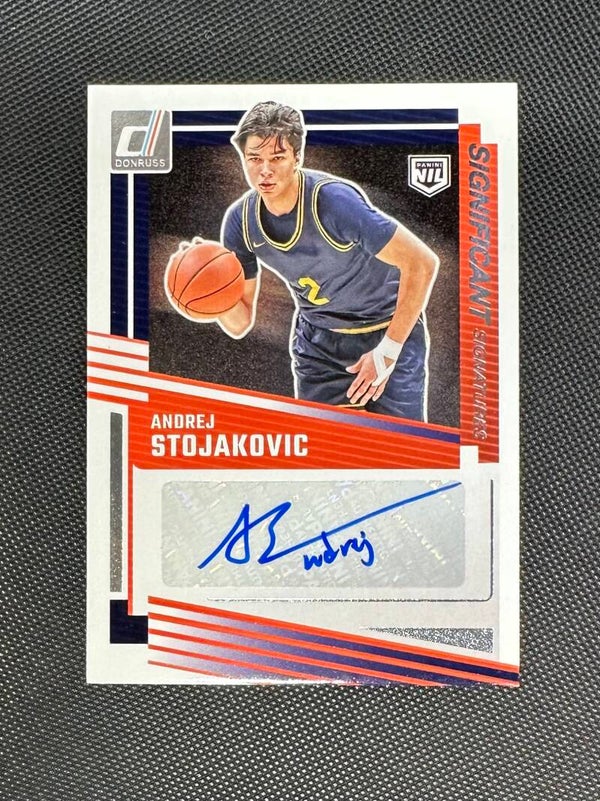 Andrej Stojaković Auto Panini Donruss Basketball 2025/26 Significant Signatures #SS-ASK