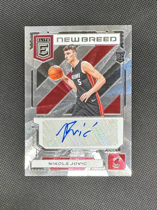 Nikola Jović Rookie Auto Panini Donruss Elite 2022/23 New Breed #NB-NKJ