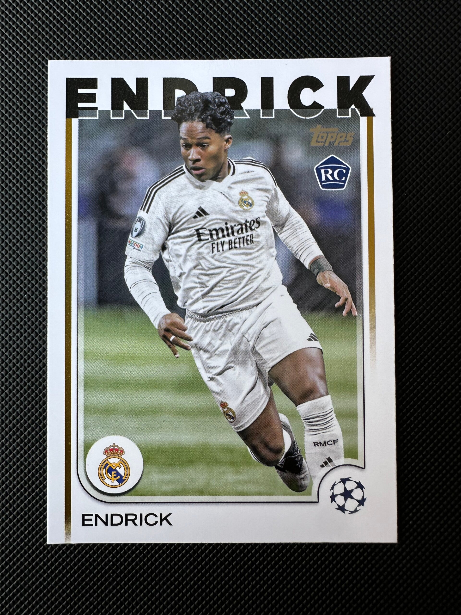 Endrick Rookie Topps UEFA 2025 #100 REAL MADRID