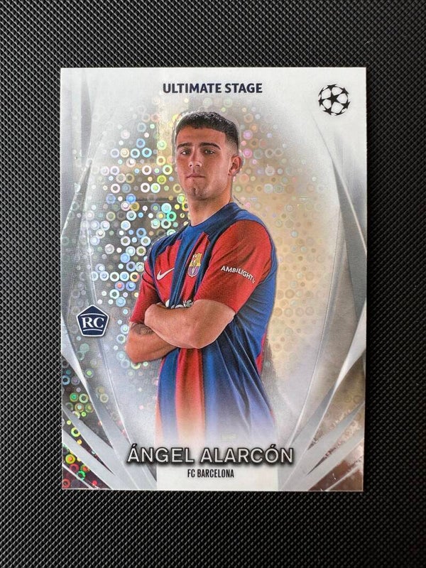Angel Alarcon Rookie Topps Chrome 2023/24 Ultimate Stage #USC-17