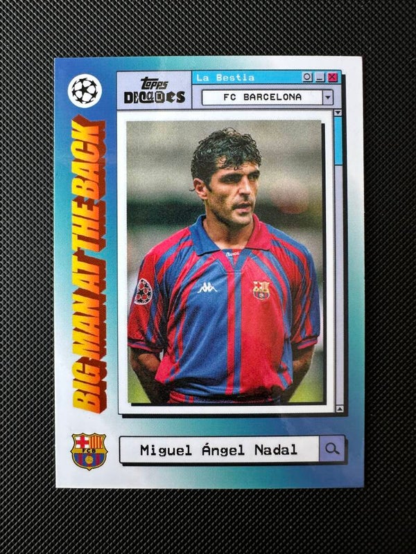 Miguel Angel Nadal Topss Decades 2024 Big Man At The Back