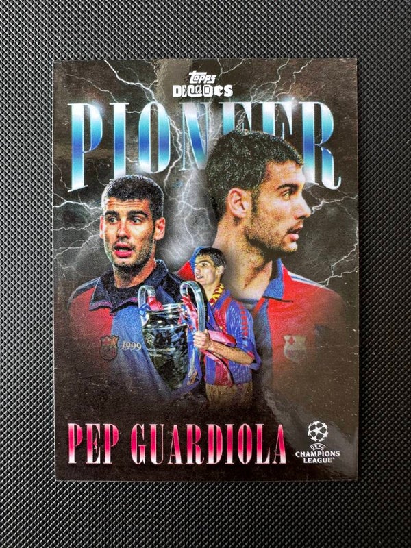 Pep Guardiola Topps Decades 2024