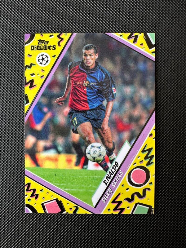 Rivaldo Topps Decades 2024 Silky Skills