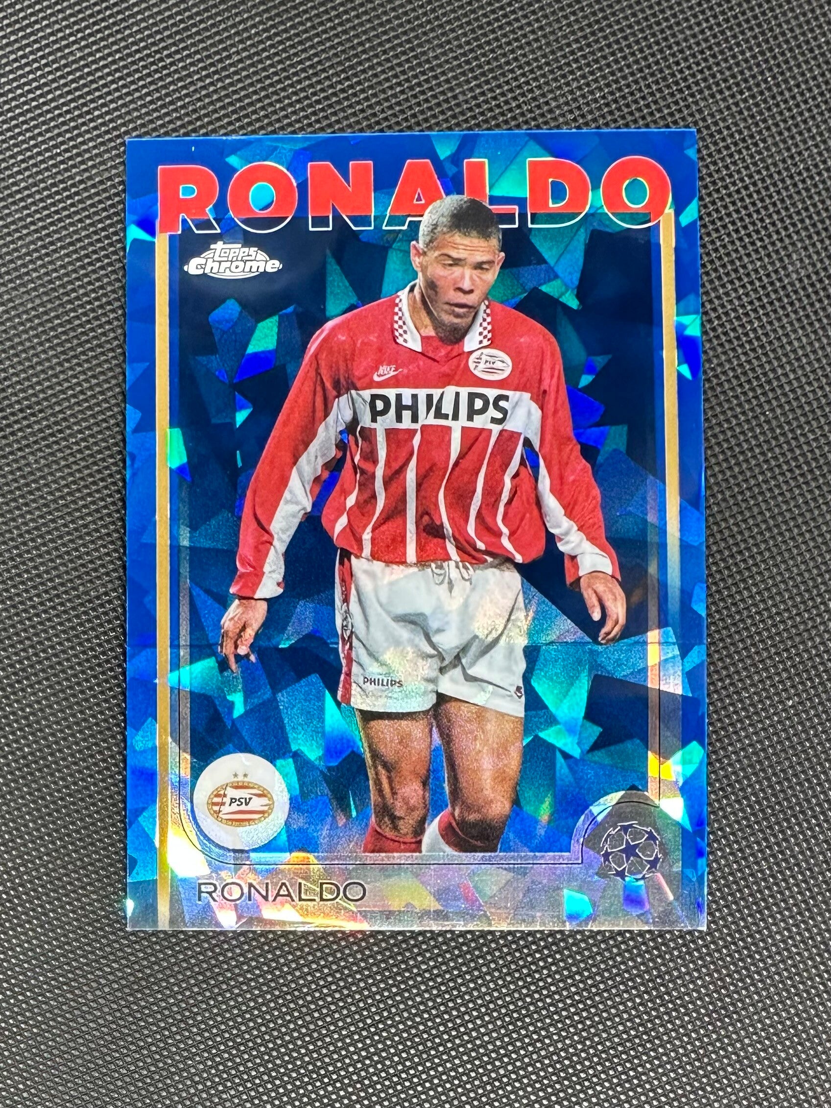 Ronaldo Topps Chrome Sapphire Edition UEFA Club Competitions 2024/25 Image Variation #178 PSV