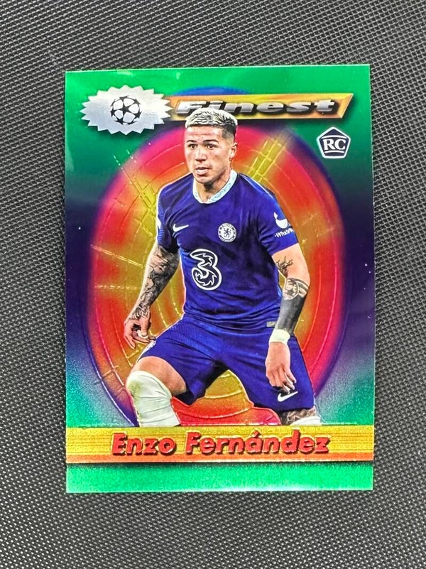Enzo Fernandez Rookie Topps Finest Flashback 2022/23 #5