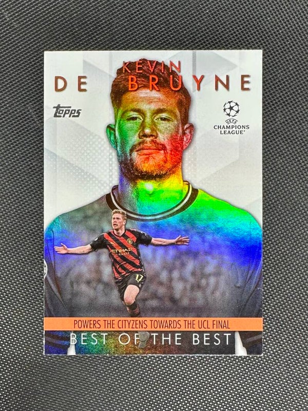 Kevin De Bruyne Topps UEFA CC 2024 Best Of The Best #BM-5